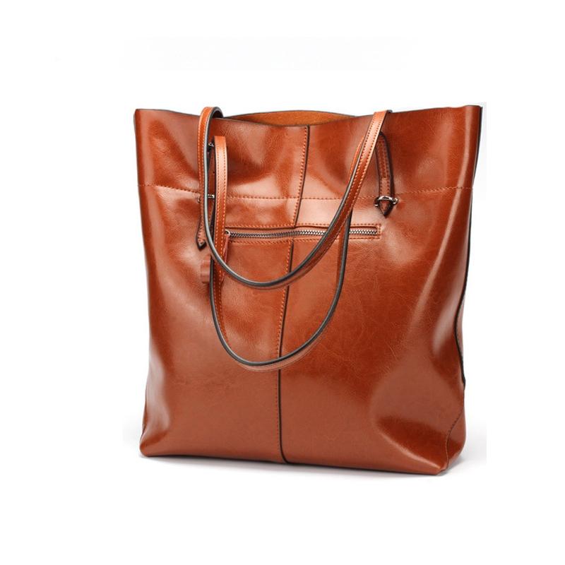 Stylish Shoulder Tote For Women - Retro Black