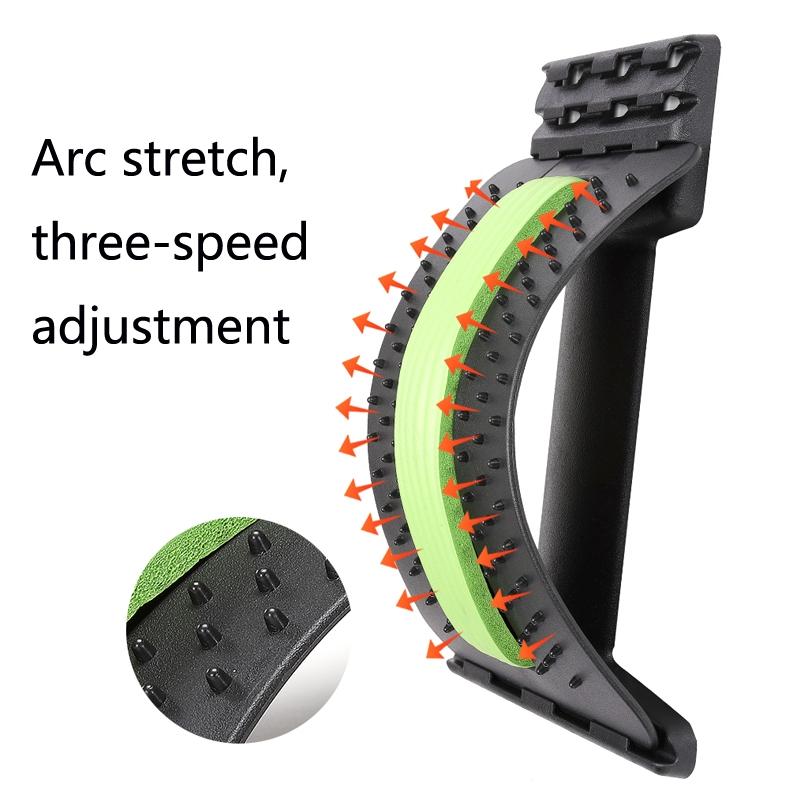 Spine Stretcher For Lumbar Disc Relief - White Red