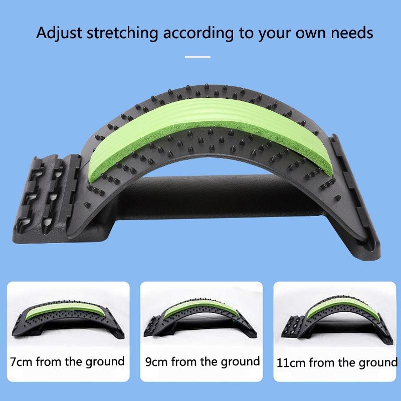 Spine Stretcher For Lumbar Disc Relief - White Red