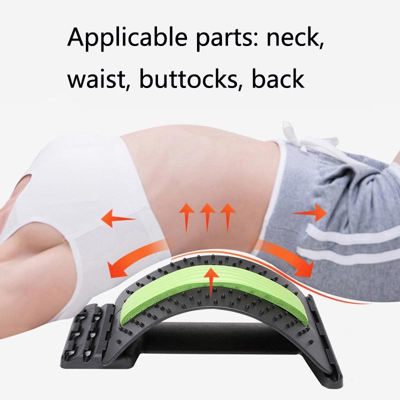 Spine Stretcher For Lumbar Disc Relief - White Red