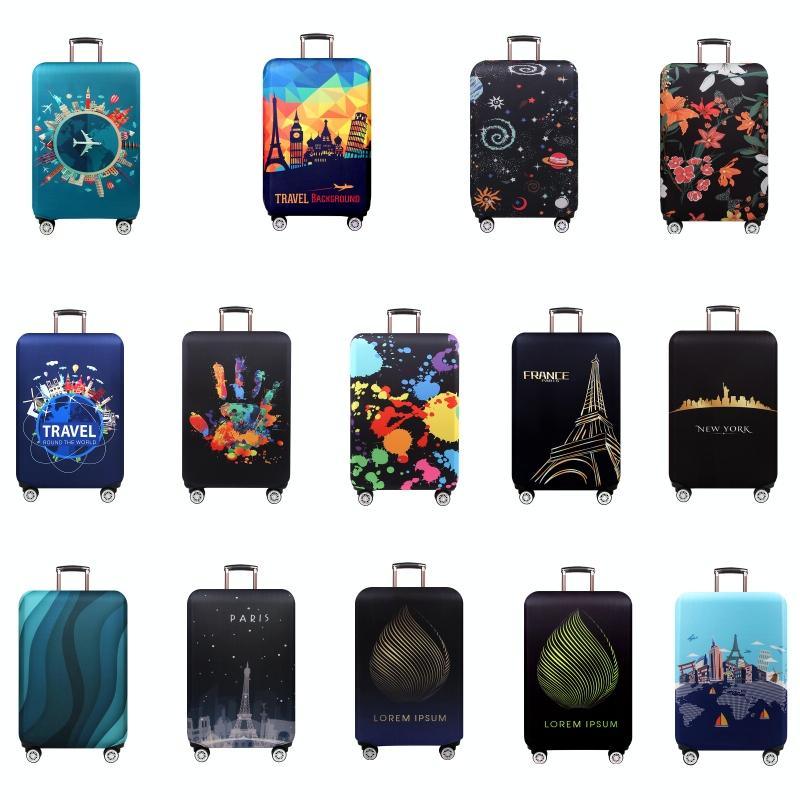 Medium Elastic Luggage Cover - Thick Wear-resistant Anti-dust Protection - Lady Liberty