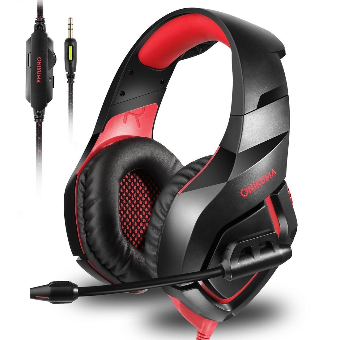 Camouflage Gaming Headset With Noise Canceling Mic - Grey