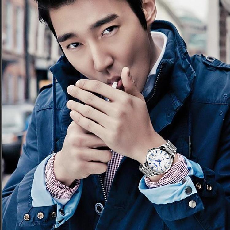 Waterproof Multifunctional Quartz Wrist Watch - Fashionable and Business-ready - Blue