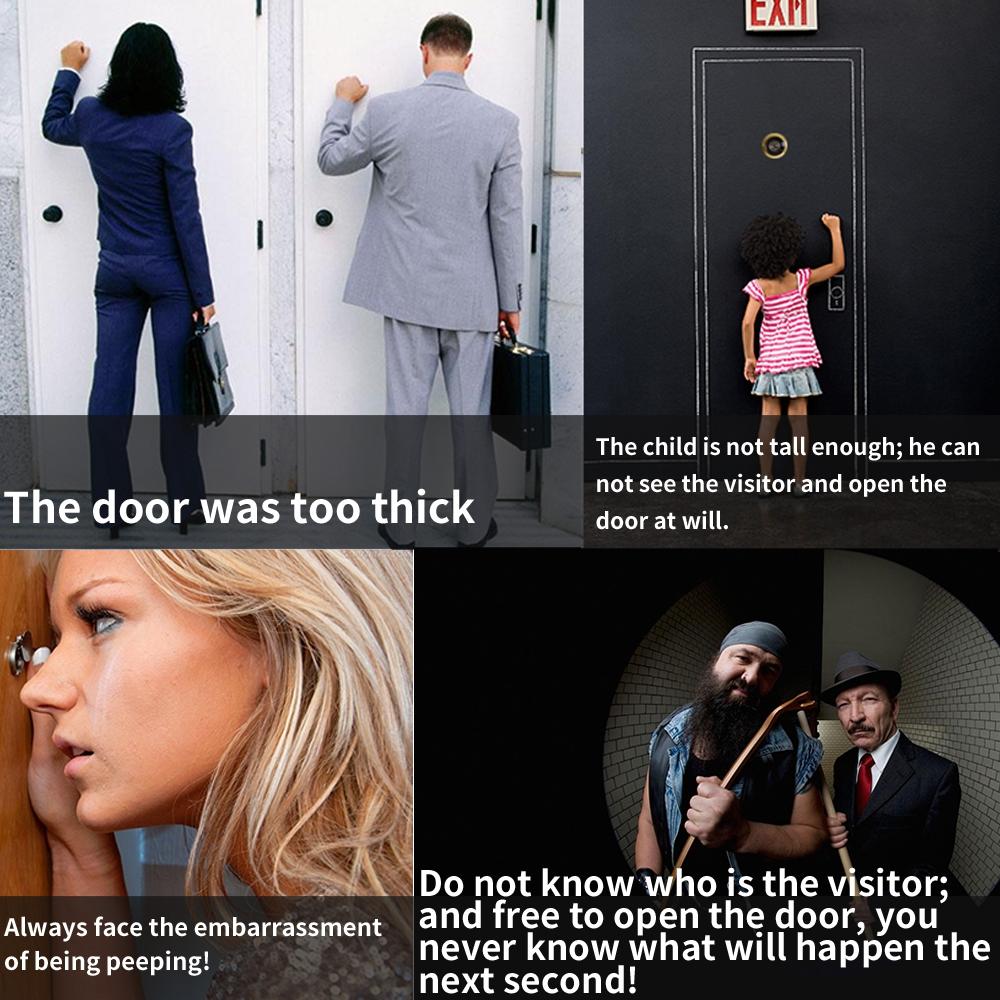 2.4 Screen 2.0Mp Security Camera With Tf Card Slot - Silver