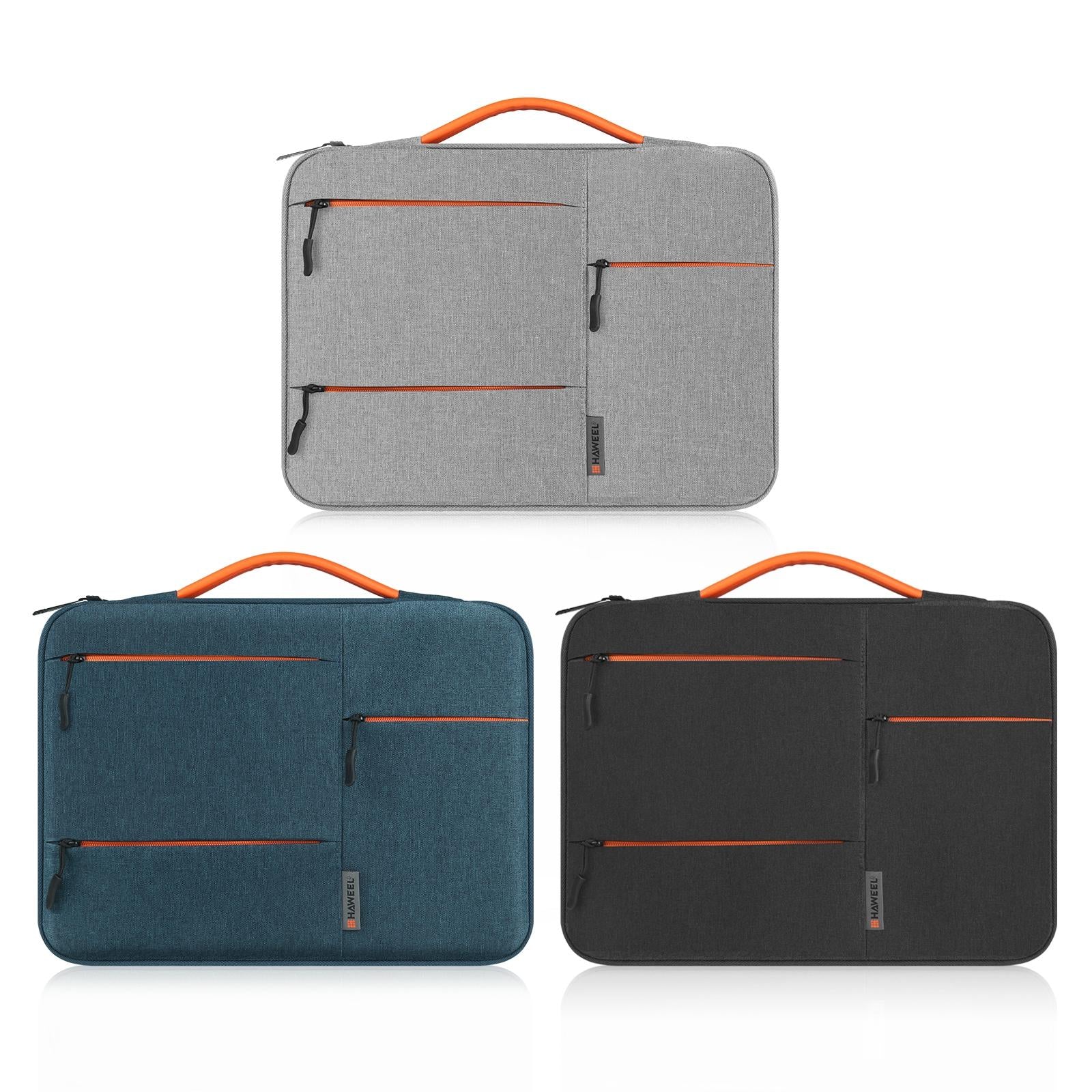 13 Laptop Sleeve Case for Macbook Samsung Thinkpad Sony Dell Alienware Chuwi Asus Hp -13.5 Inch Zipper Briefcase Handbag - Navy Blue