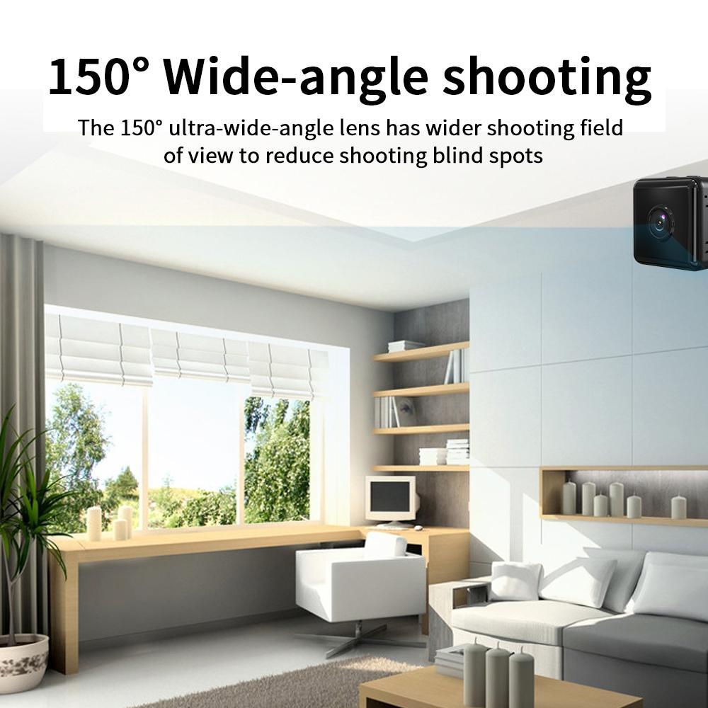 Wireless Mini Surveillance Camera With Night Vision & Motion Detection - 1080P Hd