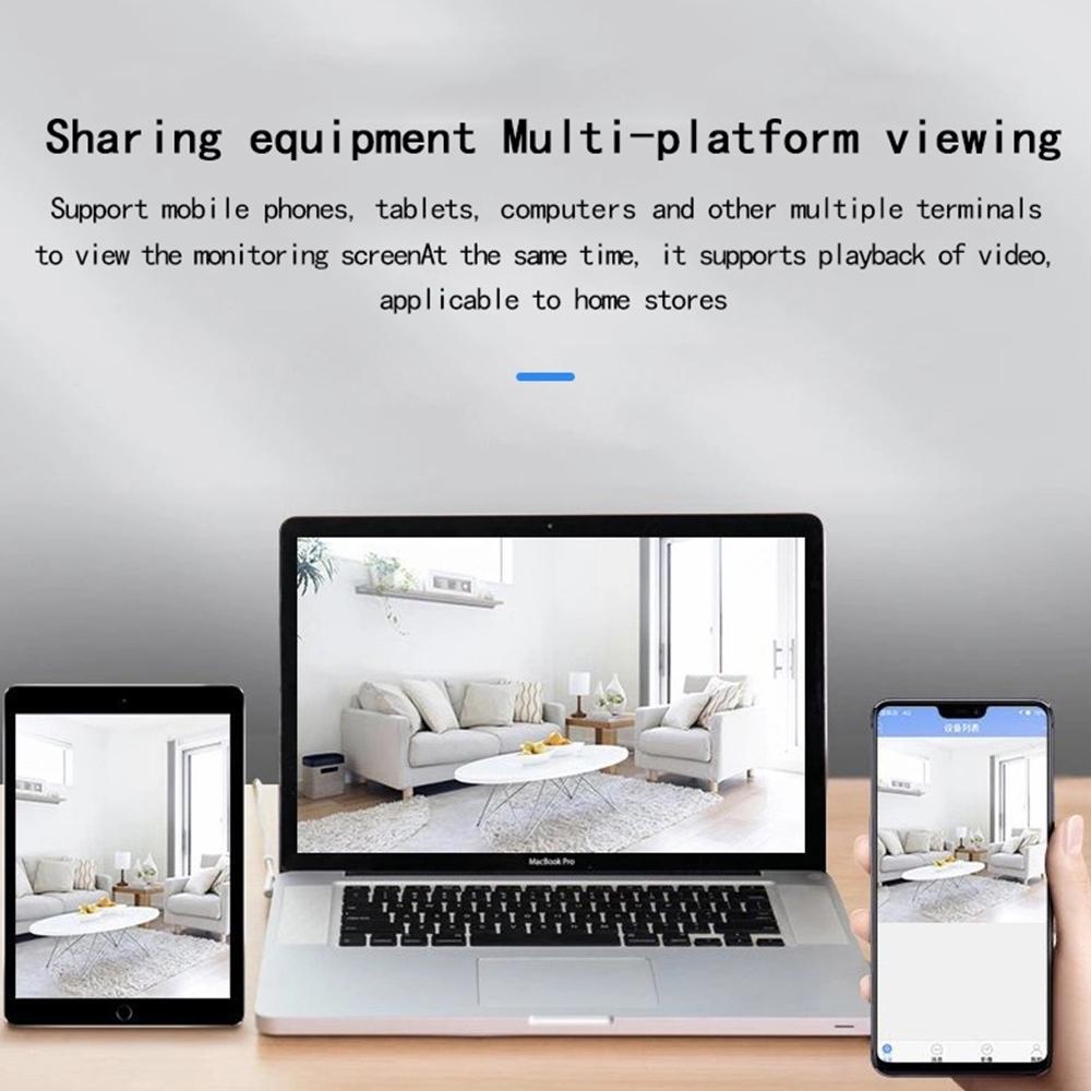 Wireless Mini Surveillance Camera With Night Vision & Motion Detection - 1080P Hd