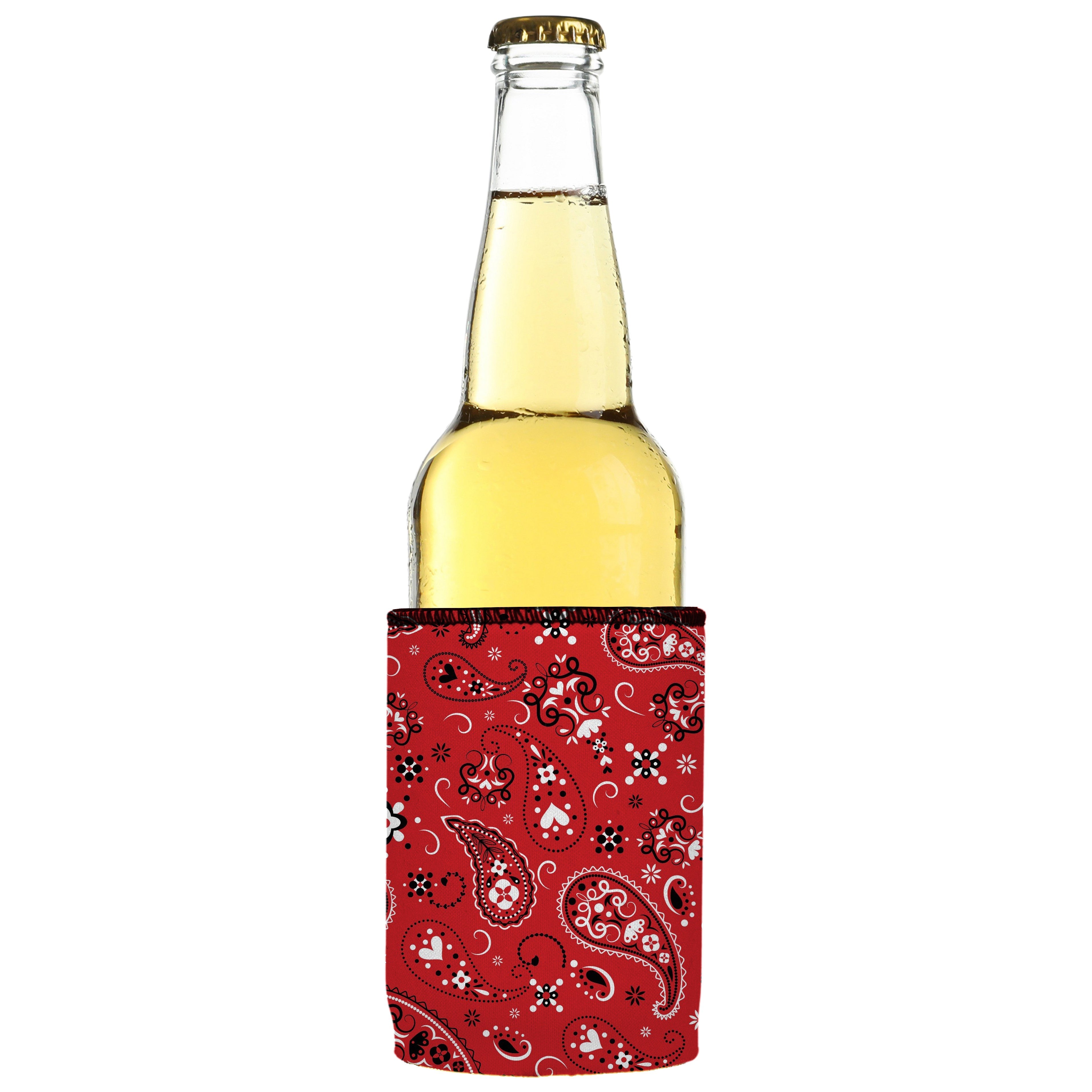 Red Bandana Stubby Cooler 2-Pack - Standard