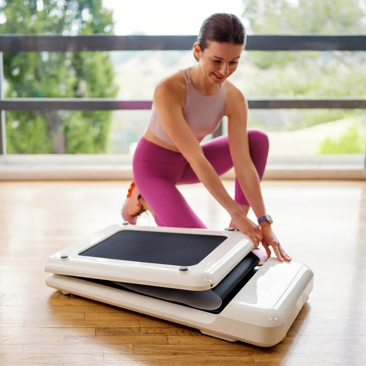WalkingPad C2 Compact Folding Treadmill in White
