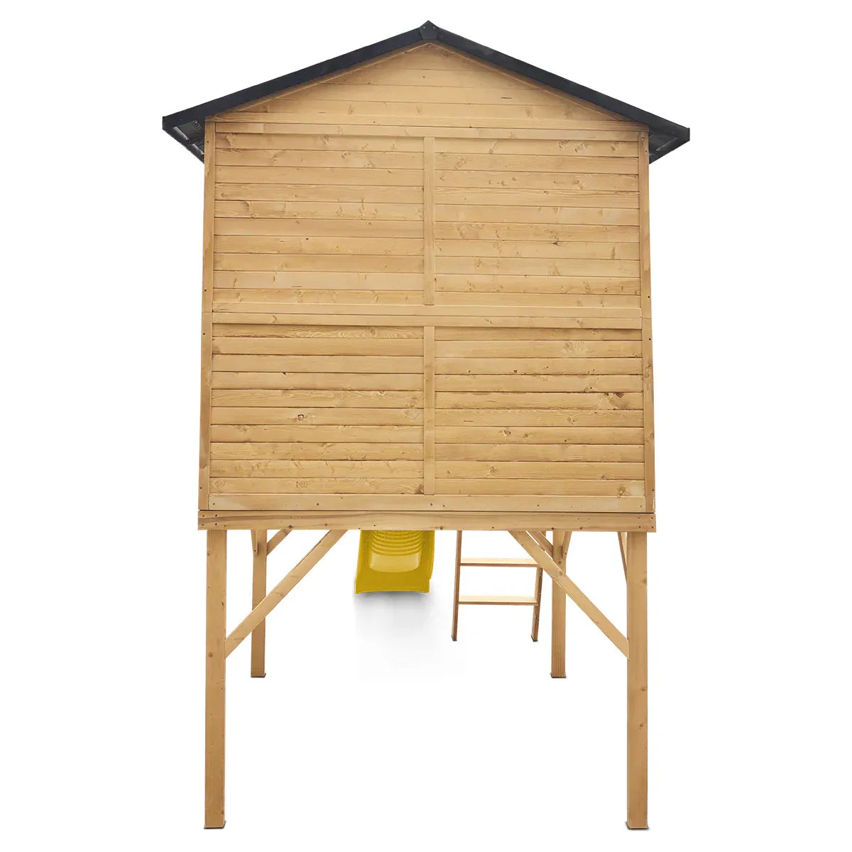 Lifespan Kids Burleigh Cubby House with 2.2m Slide (Yellow)