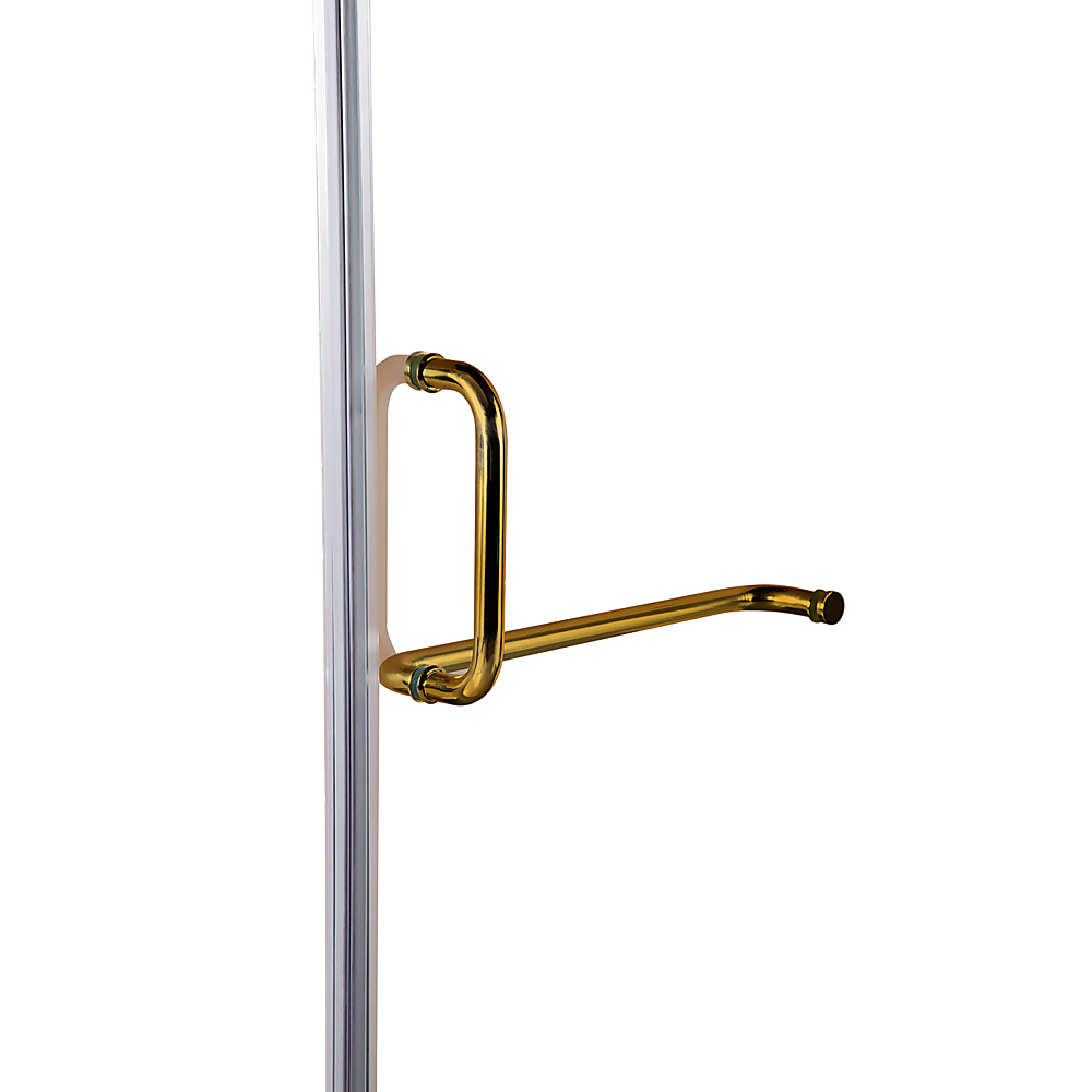 1100 x 700mm Frameless 10mm Glass Shower Screen By Della Francesca