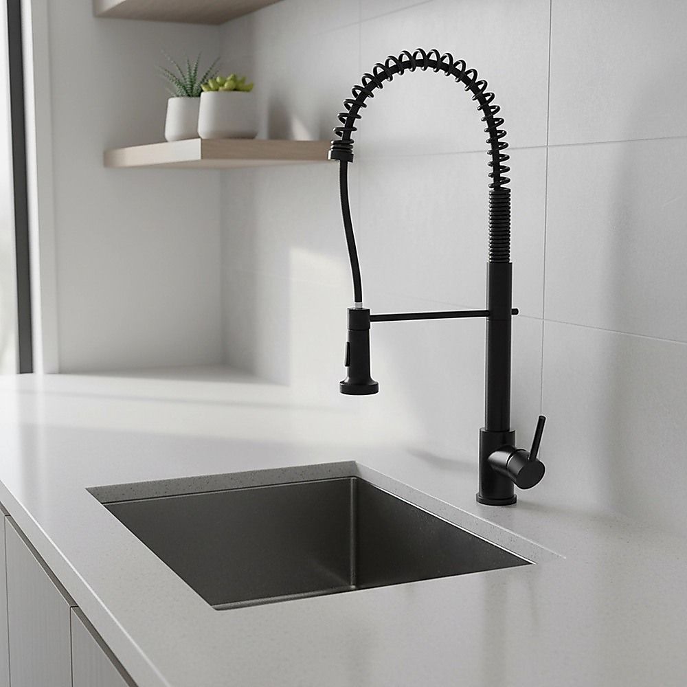 Basin Mixer Pull-Out Kitchen Tap Faucet Laundry Sink