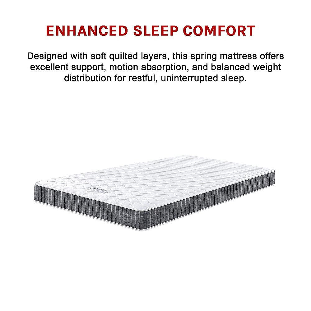Double Memory Foam Mattress – OEKO-TEX® Textile & CertiPUR-US® Certified Foam