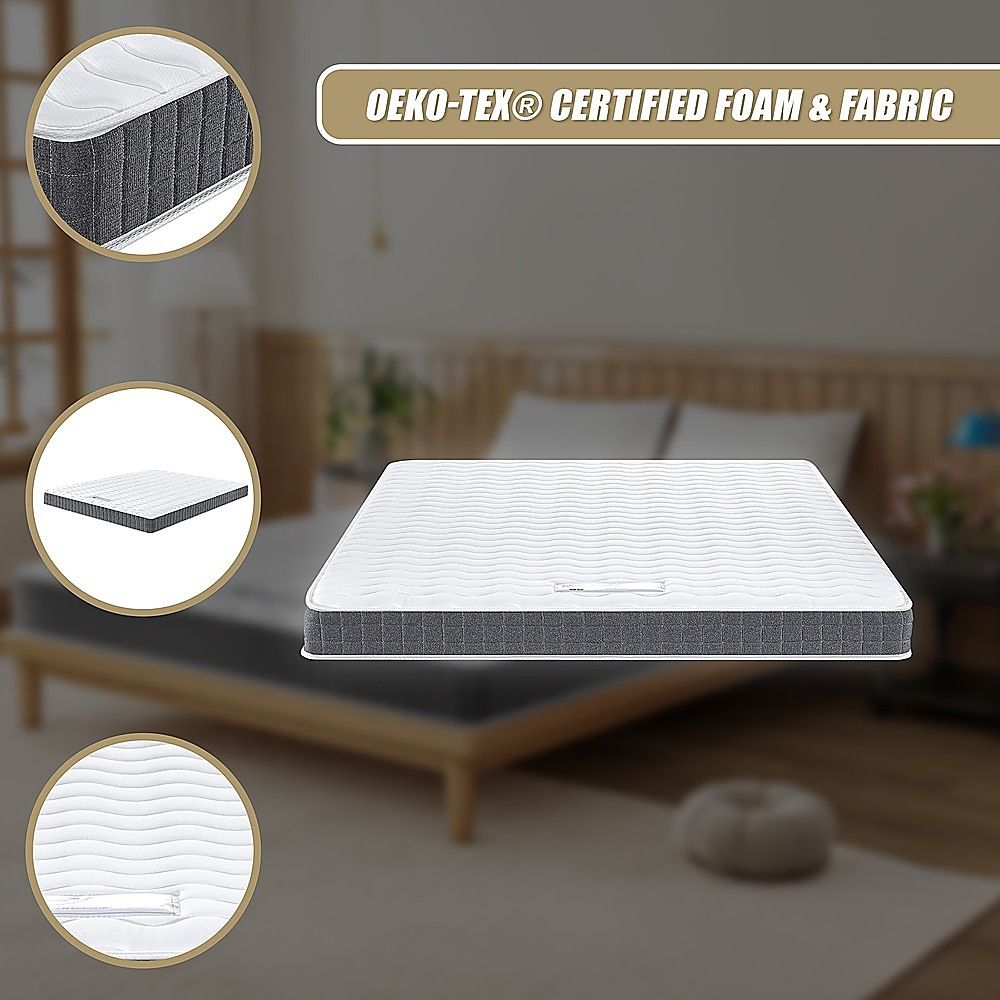 King Memory Foam Mattress – OEKO-TEX® Textile & CertiPUR-US® Certified Foam