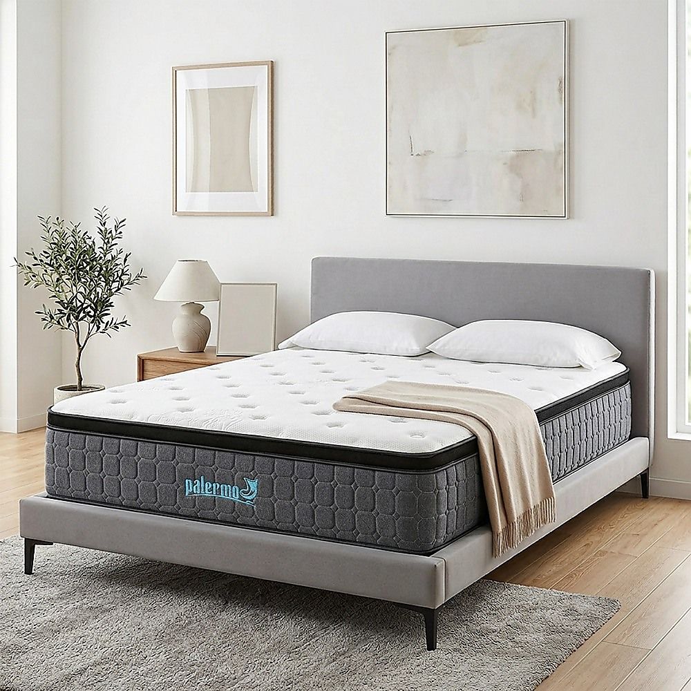 Queen Euro Top Pocket Spring Mattress – Motion Isolation Comfort with CertiPUR-US® Certified Foam Layers