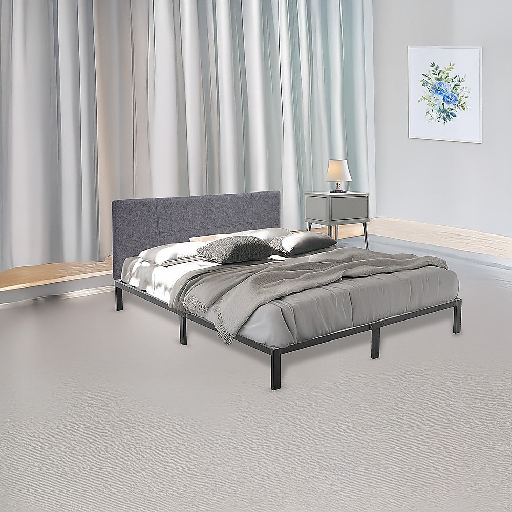 Double Full Metal Bed Frame Base – Sturdy Steel Bed Base for Australian Mattress