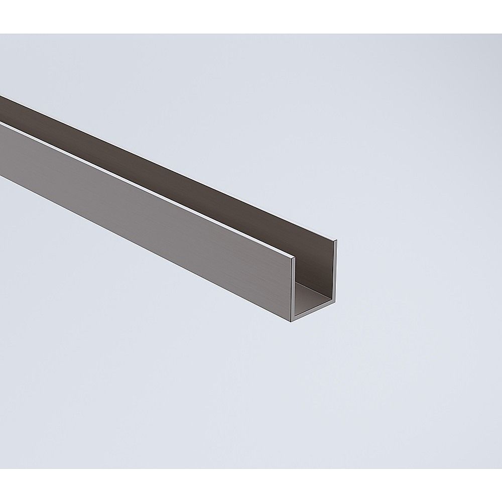 90cm Frameless Diamond Shower Screen with Gunmetal Channels and SS Hinges