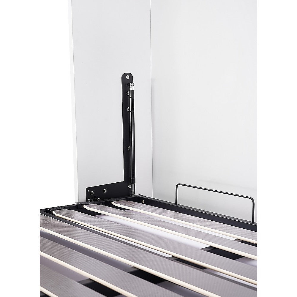 Queen DIY Wall Bed Hardware Kit with Black handle – Frame & Mechanism for Custom Build