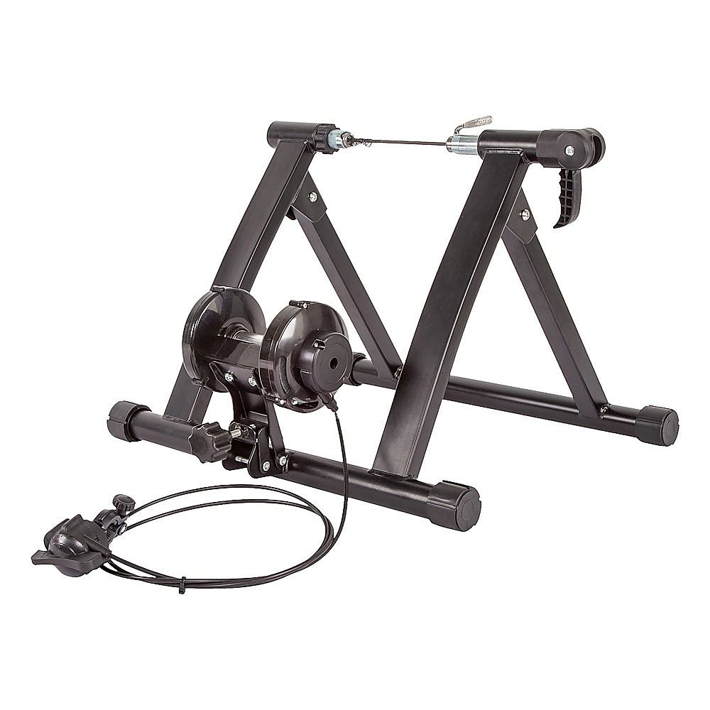 Indoor Bicycle Trainer – Magnetic Stationary Bike Stand for Home Fitness Workouts