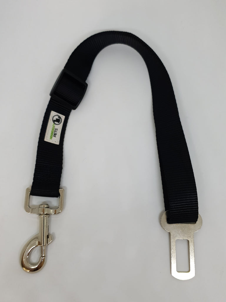 Seat Belt Safety Travel Attachment Connector Black