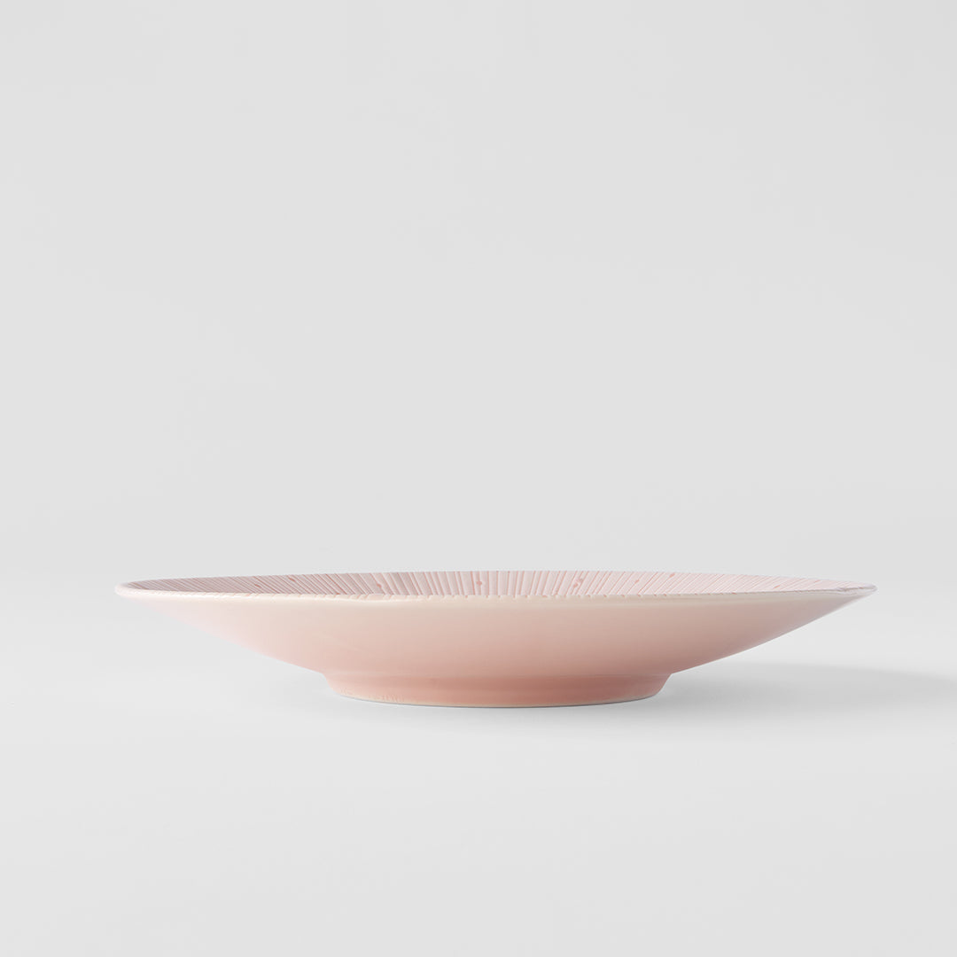 Dinner Plate 24.5cm Ice Pink Glaze