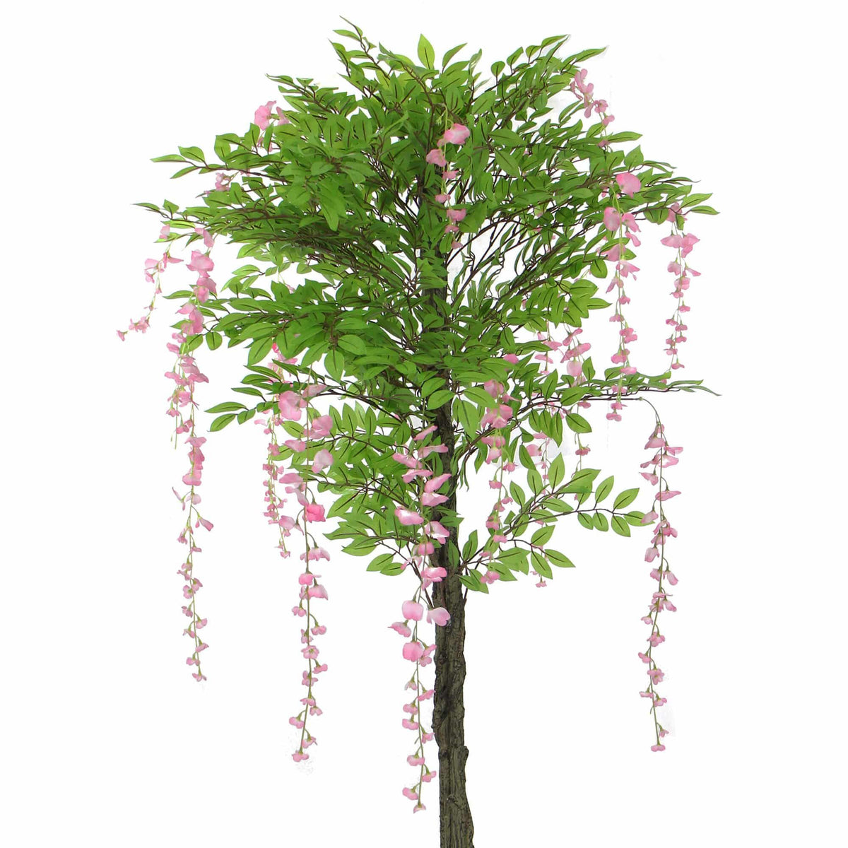 Pink Flowering Artificial Wisteria 180cm