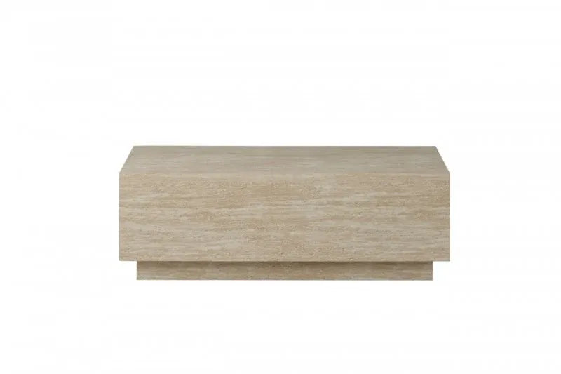 Sonia Coffee Table - Travertine Look