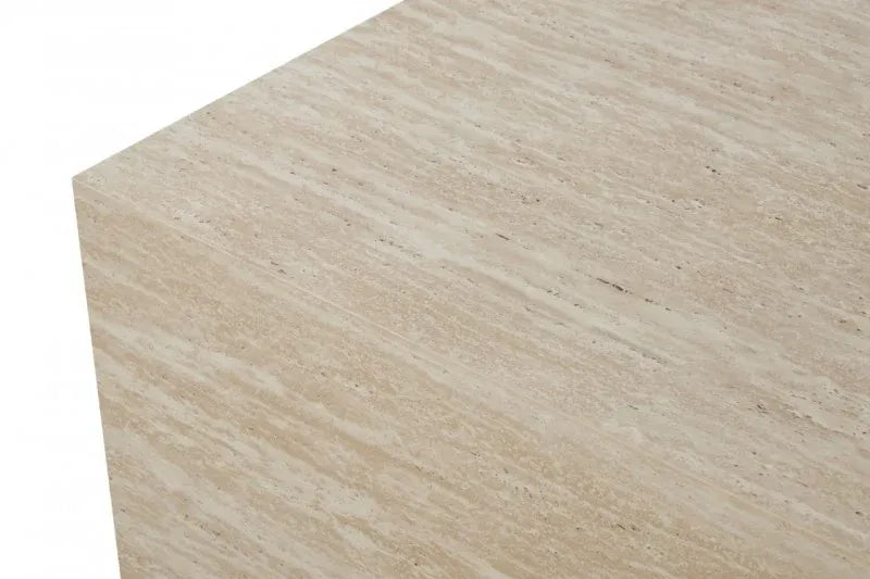 Sonia Coffee Table - Travertine Look