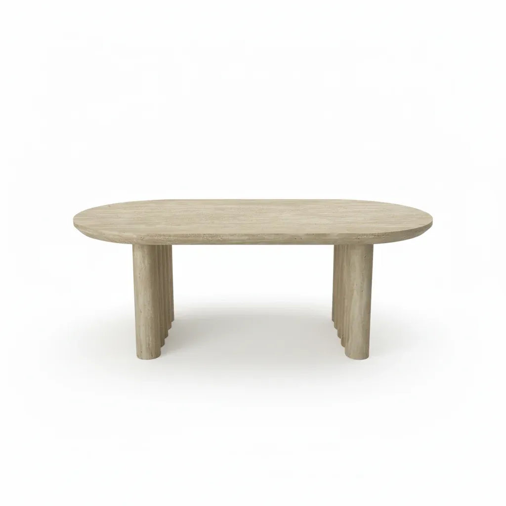 Signorina Coffee Table - Travertine Look