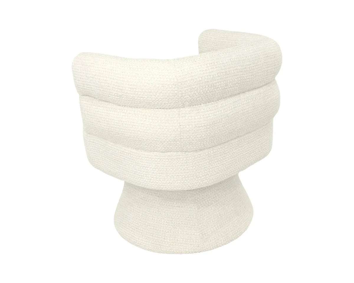Elliot Swivel Chair - White