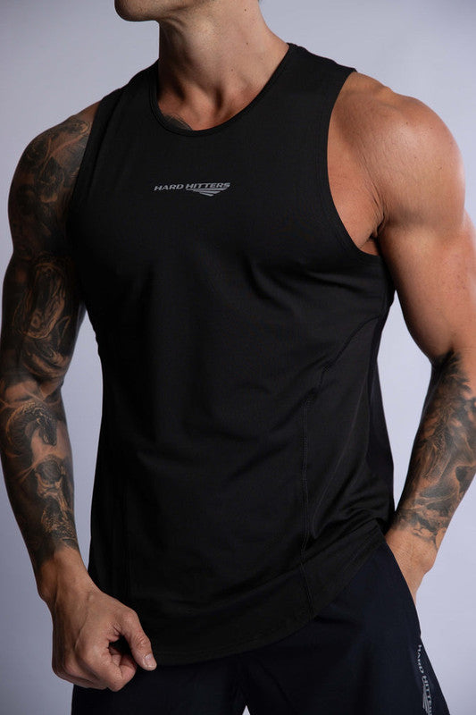 HARD HITTERS PRO-TECH PERFORMANCE STRINGER BLACK MEDIUM