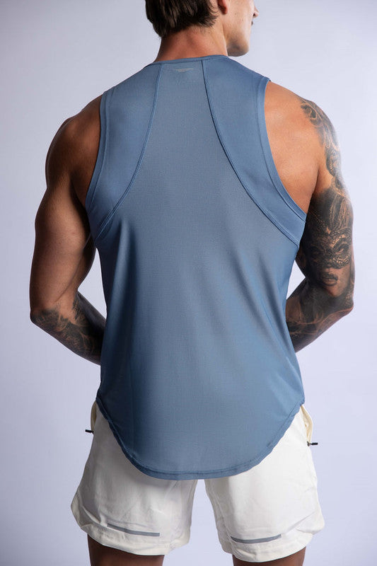 HARD HITTERS PRO-TECH PERFORMANCE STRINGER STEEL BLUE SMALL