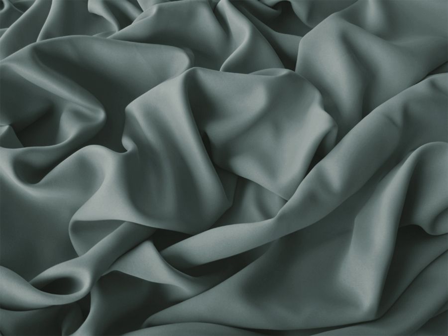 Blockout Curtains 600x270cm PINCH PLEAT+ Hooks High Level Fabric Grey Blue