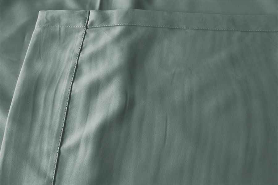 Blockout Curtains 600x270cm PINCH PLEAT+ Hooks High Level Fabric Grey Blue
