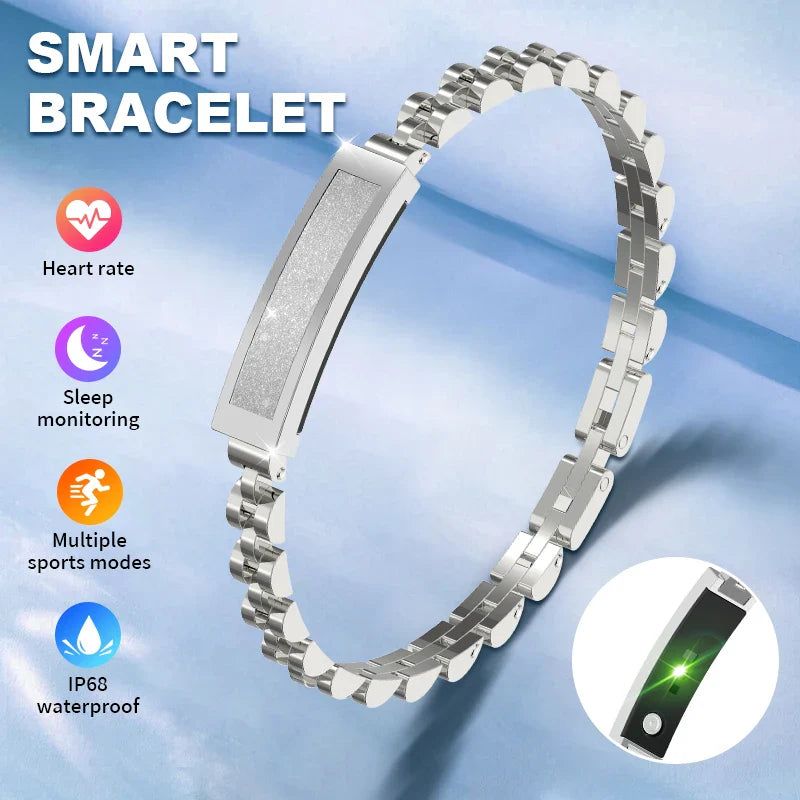 No-Screen Smart Watch Silver