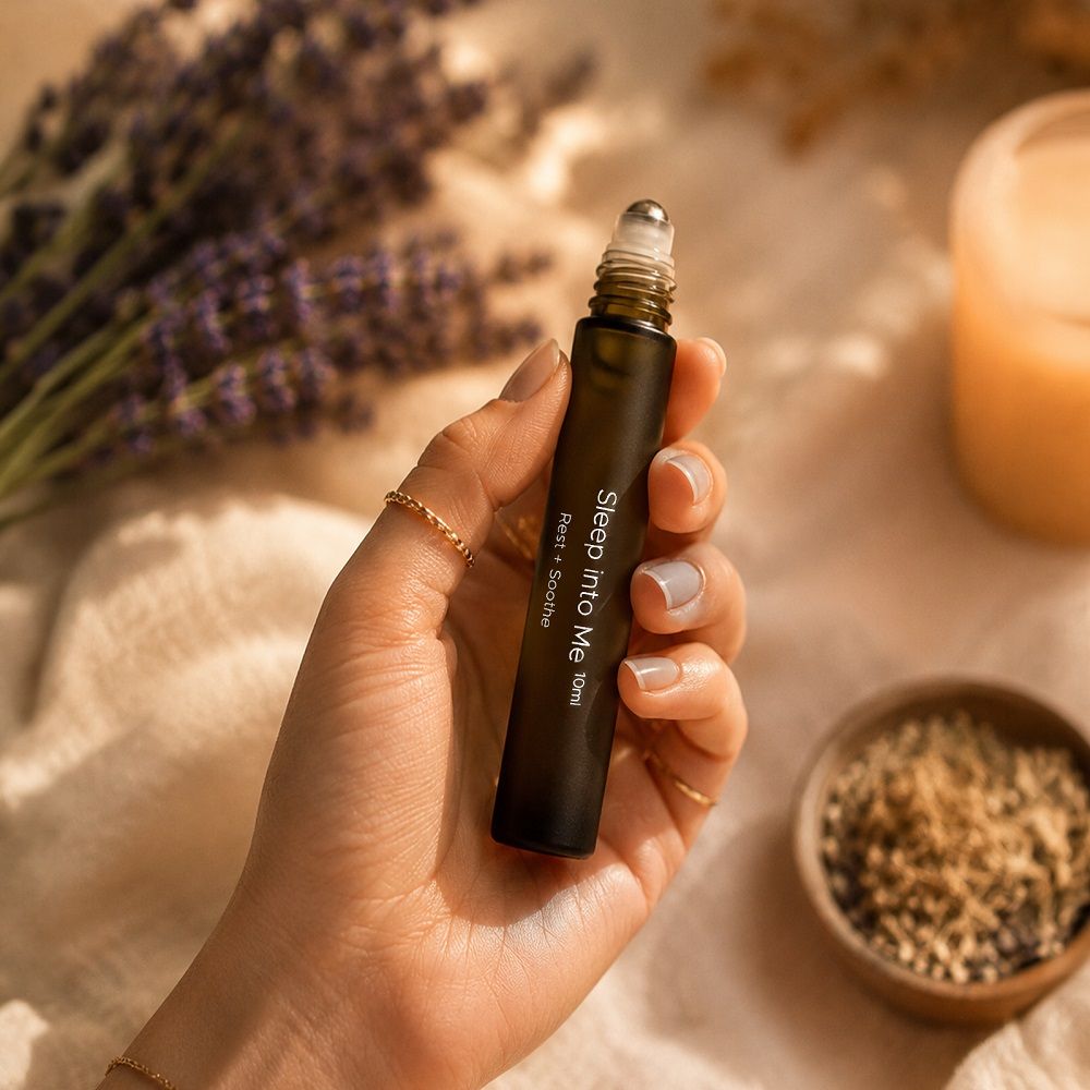 Sleep Into Me Essential Oil Roller — Deep Sleep, Nervous System Reset & Night-Time Rest Ritual