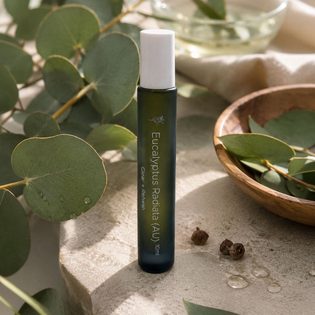 Eucalyptus Essential Oil Roller — Breath Support, Mental Clarity & Focus Ritual
