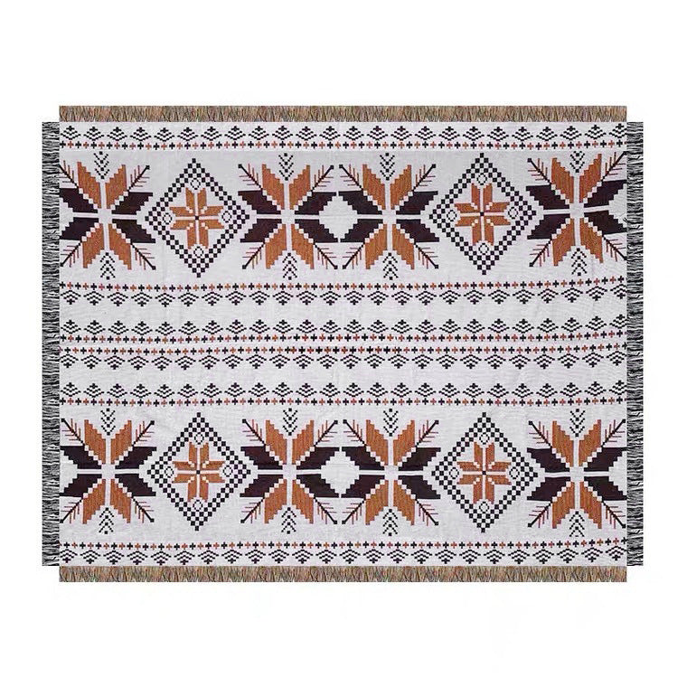 180*260cm Bohemian Picnic Blanket, Waterproof Camping Blanket, Outdoor Rug for Camping, Picnic, Beach