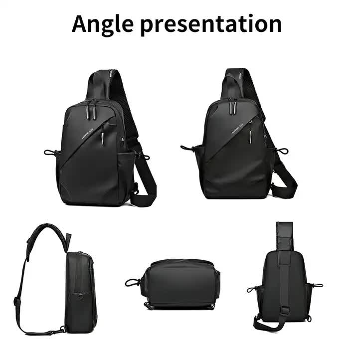 Multifunctional Crossbody Chest Bag | Stylish and Practical Shoulder Backpack for Everyday Use (Blue)