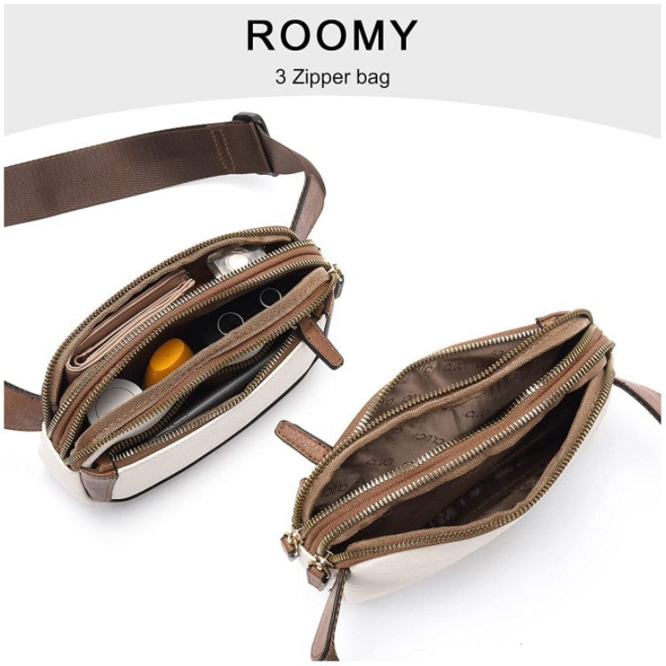 Black Adjustable Waterproof PU Leather Waist Bag – Stylish Crossbody Belt Bag for Men & Women