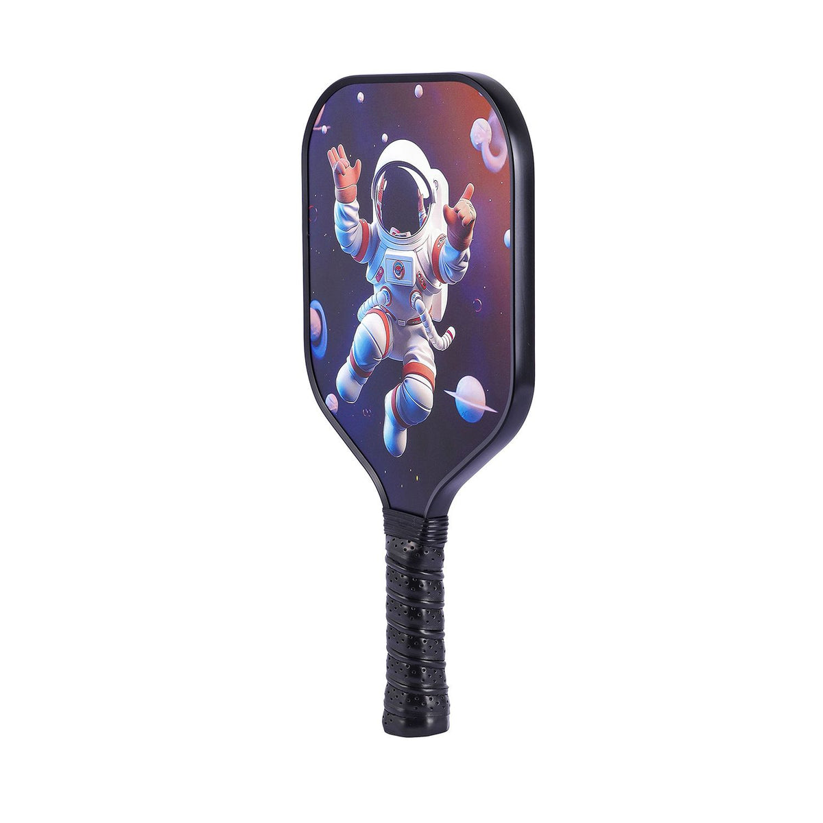 【RT-006】 Fiberglass Pickleball Paddle Set of 2 with 4 Balls and Carry Bag - 185g Single Paddle Weight - Beginner Friendly Starter Kit with Non-Slip Cushion Grip for Adults Kids and Outdoor Family Fun