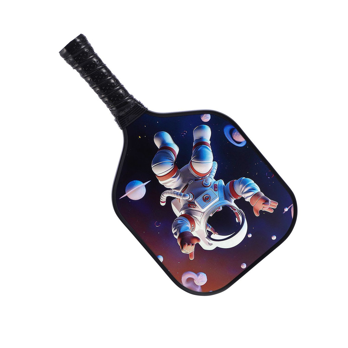 【RT-006】 Fiberglass Pickleball Paddle Set of 2 with 4 Balls and Carry Bag - 185g Single Paddle Weight - Beginner Friendly Starter Kit with Non-Slip Cushion Grip for Adults Kids and Outdoor Family Fun