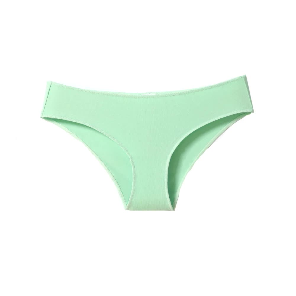 Comfortable Cotton Low-Waist Underwear, Breathable and Soft, Set of 6 Colors size L