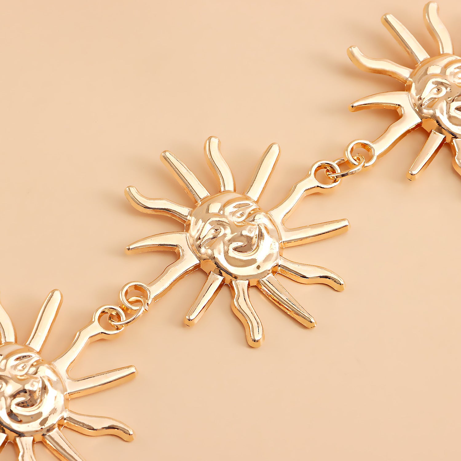 2 PCS (Style 9)Statement Body Chain Belt - Women's Sun Flower Waist Jewelry