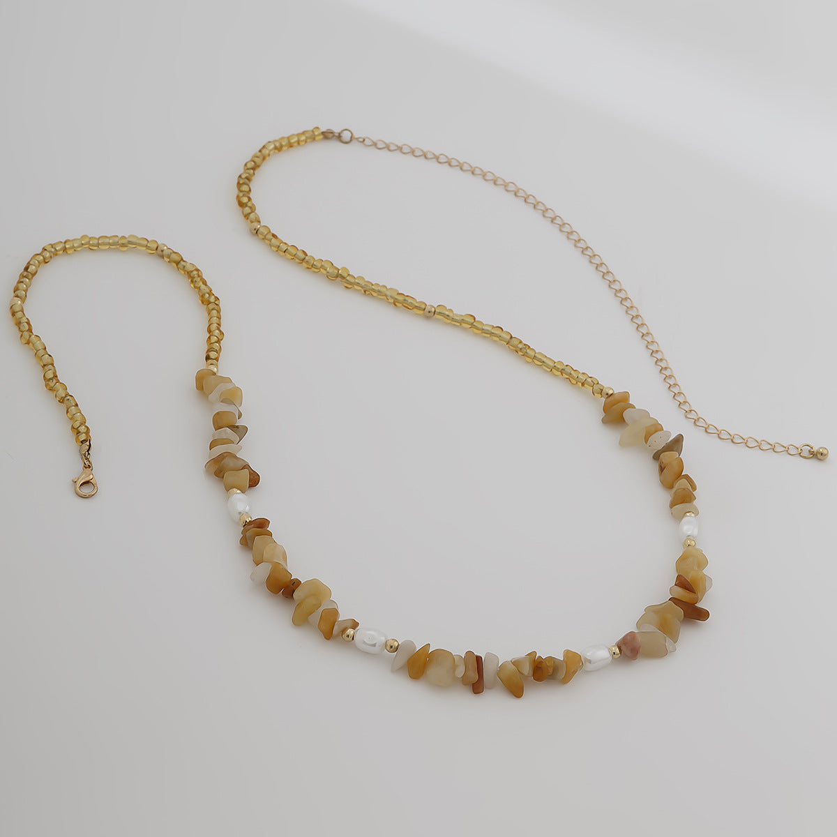 Yellow 3-Piece Layered Waist Chain Set - Bohemian Style Body Accessories
