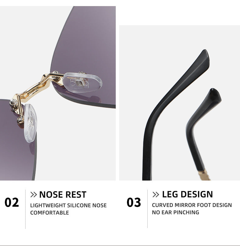 Blue 2 - PCS Fashion Street Style Sunglasses: Diamonte Butterfly Edition