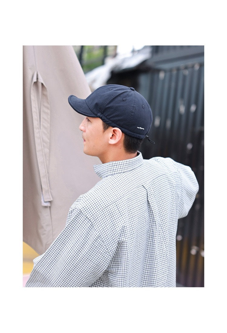 Navy blue Minimalist Baseball Cap - Unisex Retro Streetwear Hat