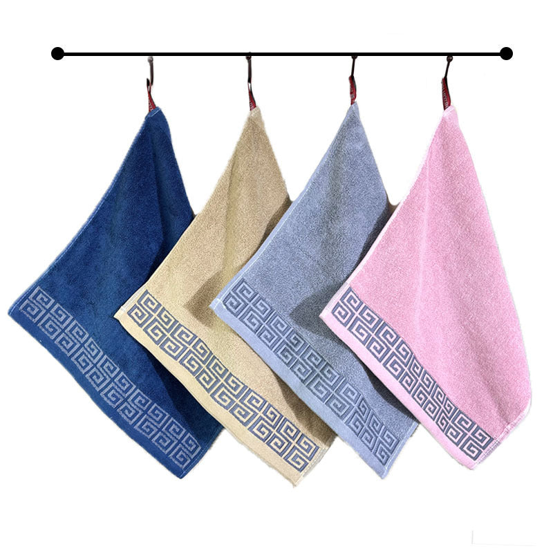 Pink Luxury Cotton Towel Set - 6-Piece Highly Absorbent Bath & Hand Towels