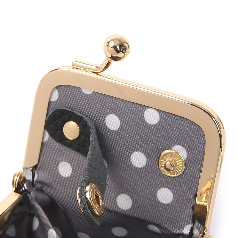 Yellow Mini Jewelry Pouch - Compact PU Leather Coin Purse for Earrings, Rings, and Necklaces, 6.5x5x3.5cm