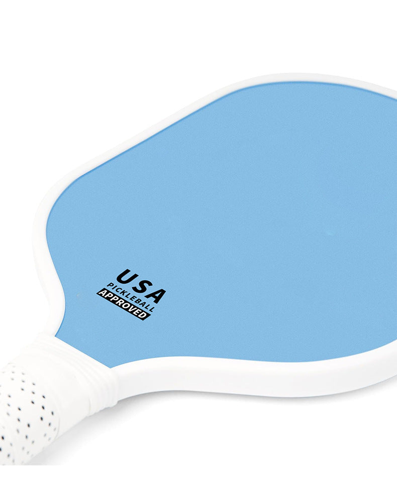 Red Fiberglass Pickleball Paddle - Lightweight 215g with Anti-Slip TPU Grip for Outdoor Sports